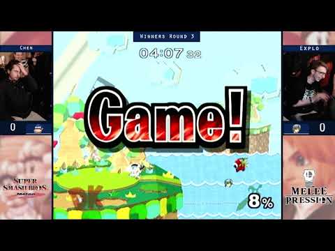 Melee Pression IV - Chen (DK) vs. Explo (Marth) - Winners Round 3
