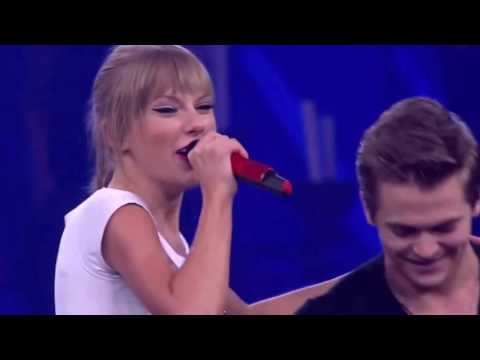 Taylor swift and Luke Bryan