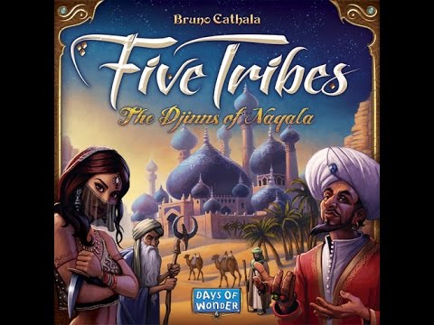 Five Tribes review - Board Game Brawl