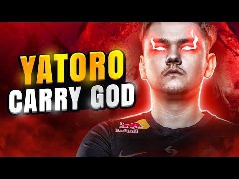 10 minutes of Yatoro Carry God outplaying his enemies in Pro Dota 2
