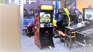 Midway's Off Road Challenge Upright Arcade Game Cabinet