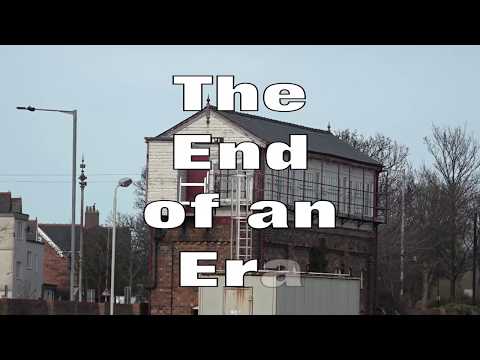 Last days of the signal boxes on the North Wales coast
