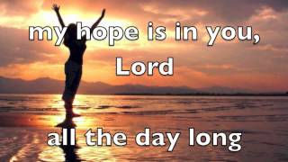 My Hope Is In You by Aaron Shust (Lyrics)