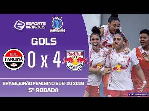 Tarumã 0x4 Red Bull Bragantino