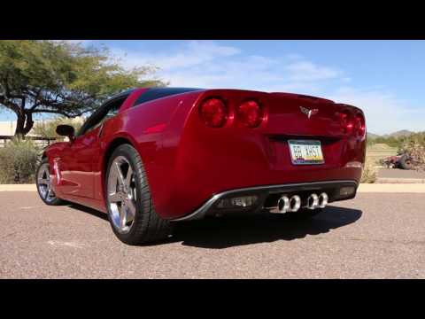 2008 C6 Covette with Billy Boat Exhaust PRT System