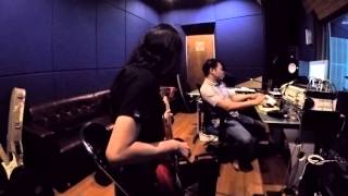 Tracking Bass at Studio 8 Bandung