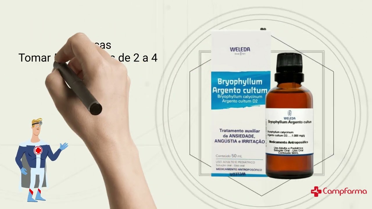 Bryophyllum Argento Cultum Solução Oral 50ml Weleda Original