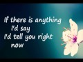 Marie Miller - You're not alone (lyrics) 