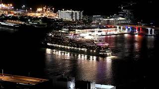 🔴 LIVE: Friday Sail Away! 🚢 Watch Massive Cruise Ships Leave Miami