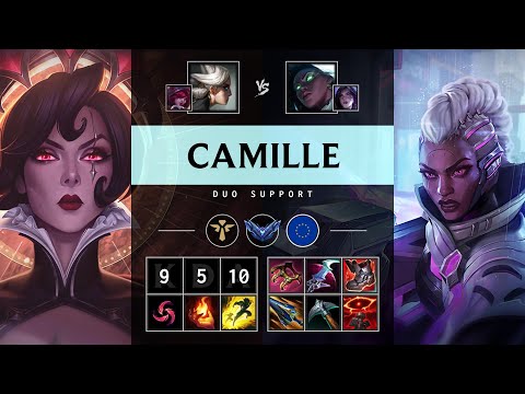 Camille Support vs Senna: Unstoppable - EUW Diamond Patch 25.S1.1