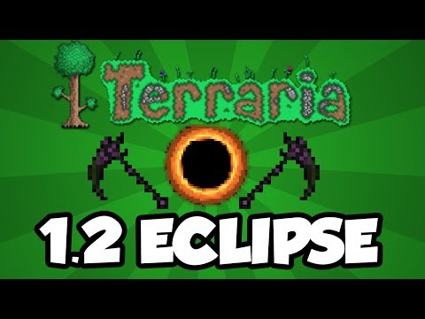 Terraria 1.2 Console Features - Solar Eclipse Event (Terraria Console 1.2 Update)
