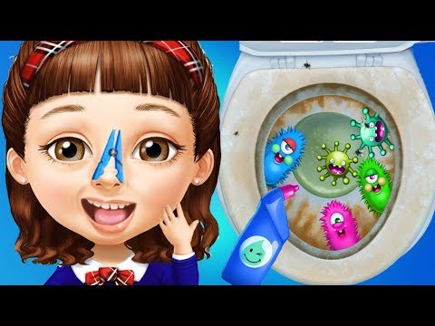 Fun Sweet Baby Girl Clean Up - House Makeover & Pet Care Cleaning Kids & Girls Games