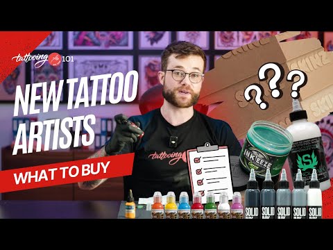 Best Tattoo Equipment - Answering YOUR tattoo supply FAQs | For Beginner Artists Who Want to Go Pro