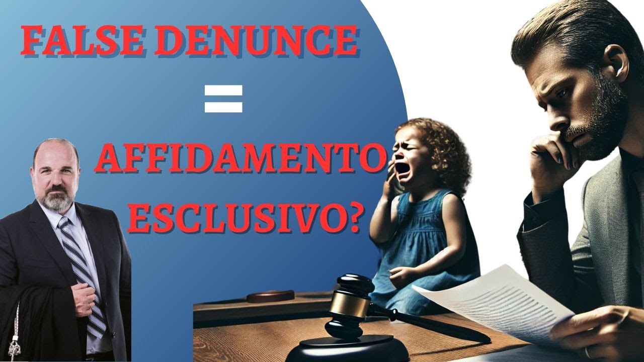 False denunce: puoi ottenere l'affidamento esclusivo?