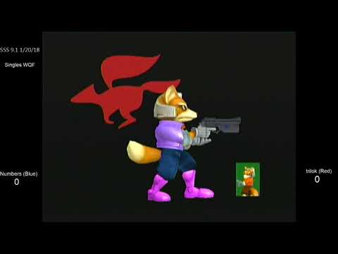 SSS 9.1 SSBM - Rich Boi Rich (Blue Fox) vs. trilok (Red Fox) - Melee WQF