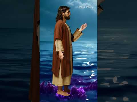 Jesus Walks on Water to Save Drowning Woman! #jesus #jesuschrist #jesuslovesyou