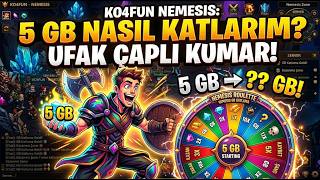 KO4FUN NEMESİS | 5 GB İLE KUMAR OYNADIK! (KATLADIK MI, BATTIK MI?)