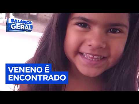 Exame encontra vestígios de veneno no corpo de menina que morreu após jantar com a família em Goiás