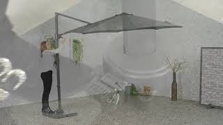 Garden Impressions Hawaii S 300cm Round Parasol