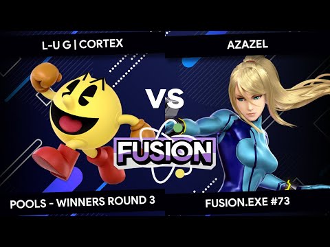 Fusion.exe #73 - Cortex (Pac Man) vs AzazeL (Zero Suit Samus) - Pools - Winners Round 3
