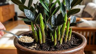 Just 1 Spoon Unlocks Any Stuck Zamioculcas! Growers' Technique