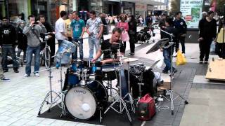Oded Kafri: Incredible Street Drummer in Birmingham, England