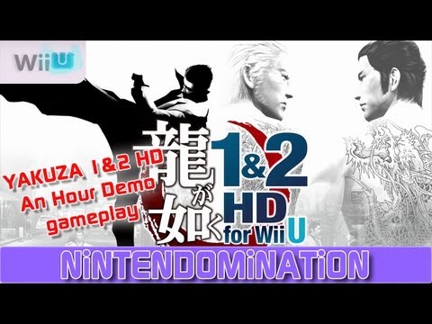 Yakuza 1 & 2 HD Edition Wii U