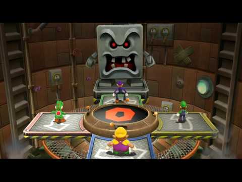 Mario Party 9 minigame: Whomp Stomp 60fps