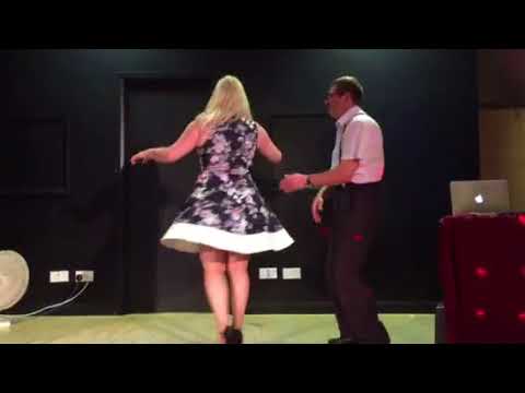 Intermediate Modern Jive lesson at Worsbrough Monday 11th June