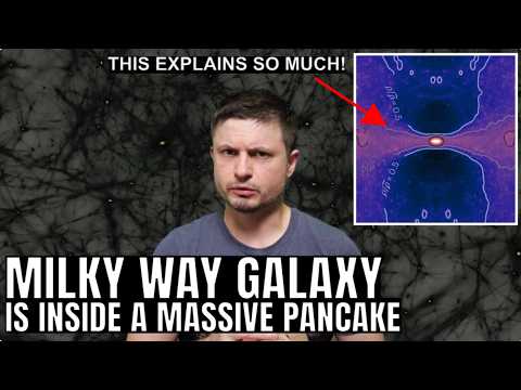 Discovery of an Invisible Flat Structure Shaping Our Galaxy