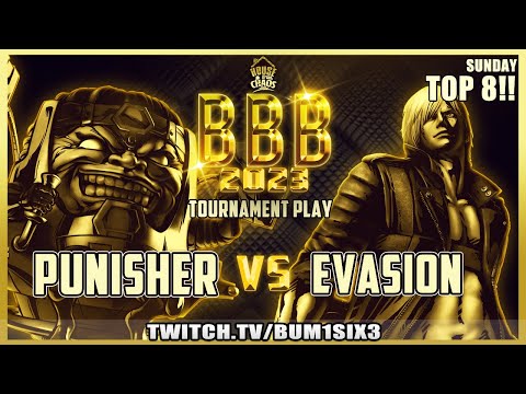 BBB2023 | Umvc3 | HB Punisher vs Evasion TOP 8 | STOP ALL ACTIVITIES AND WATCH THIS NOW!!!