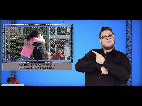 Oklahoma releases nearly 500 inmates in a single day (ASL - 11.5.19)