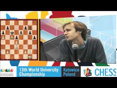 GM Jacek Tomczak - 13th World University Chess Championship