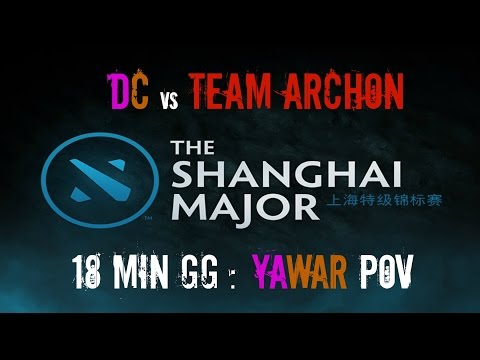 Dota 2 Road To Shanghai Major - Digital Chaos vs Team Archon 18 min GG: Yawar POV Highlights