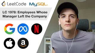 YouTube video 'LeetCode 1978: Employees Whose Manager Left the Company [SQL]'