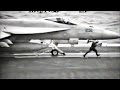 Drop tank falls from F-18 on catapult shot (USS Kitty Hawk)
