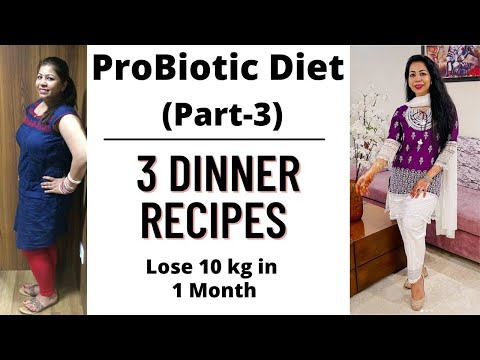 3 Weight Loss Dinner Recipes | Indian Vegetarian Dinner Recipes For Weight Loss | Fat to Fab Video