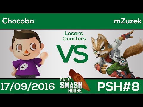 [PSH #8] Chocobo (Villager) vs mZuzek (Fox) - Losers Quarters