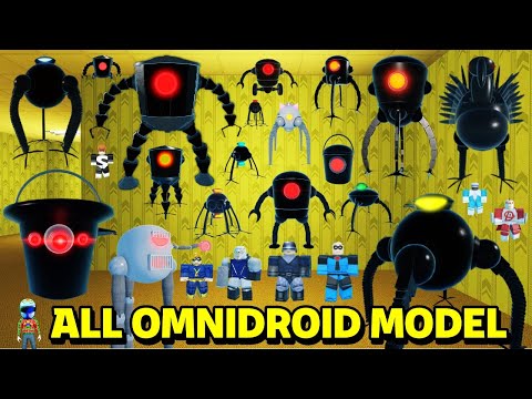 [ ALL ] How To Get ALL 18 Badges & Morphs in Omnidroid Model - Roblox