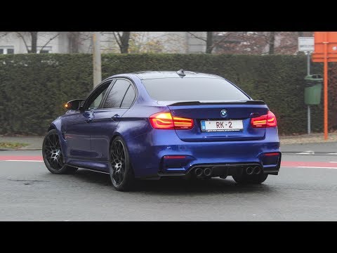 Modified cars leaving a carshow | Cars for life 2018