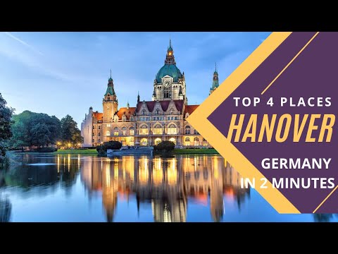 Top 4 must visit places in Hanover Germany | In just 2 minutes take a virtual tour