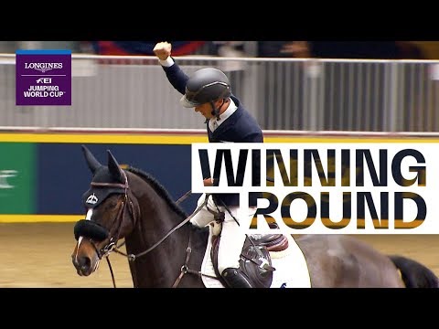 Bertram Allen celebrates in Toronto | Longines FEI Jumping World Cup™ NAL