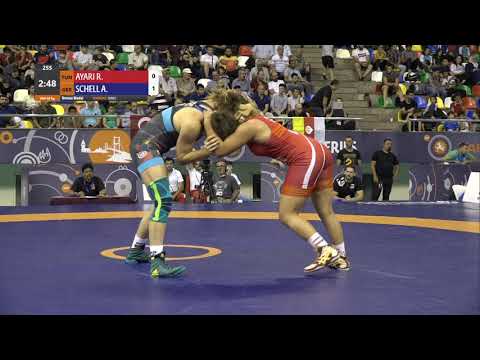 BRONZE WW - 68 kg: R. AYARI (TUN) v. A. SCHELL (GER)