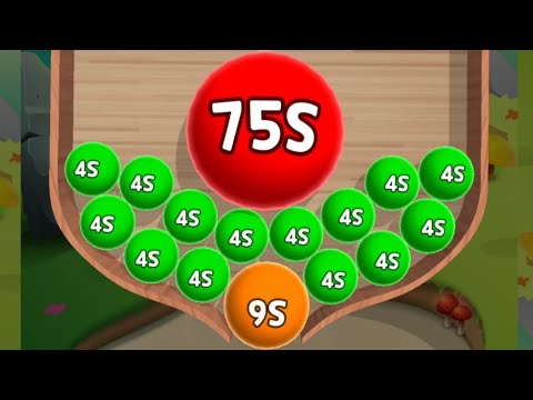 Laser Bubbles 3D Ball Number Game (Lvls 60-80) Merge 2048