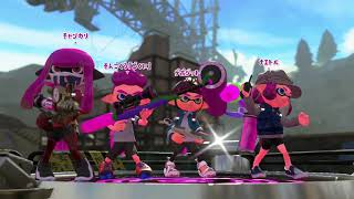 47歳でもSplatoon2   シマネでショッツル バッテラ エリア 厳選無し4試合   2018 04 27