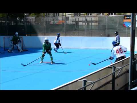 Betonova STARS ČB - Pedagog 4:3, 2.semifinále 2015-16 (střely Davida Šperla)