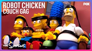 Robot Chicken Couch Gag | Season 24 | THE SIMPSONS