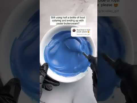 Stop adding more color…..start using the right technique! Here’s how to achieve intense buttercream