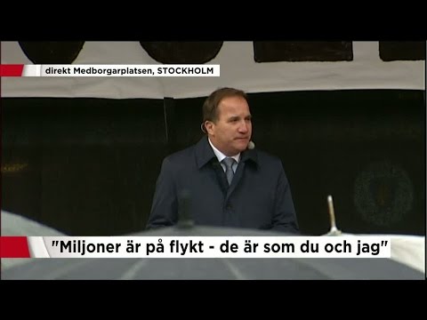Löfven: ”Jag sörjer Alan och jag sörjer alla andra barn som dör i krig och terror” - Nyheterna (TV4)