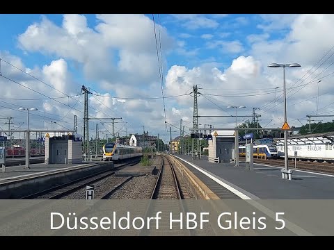Een cabinerit van Düsseldorf Hbf via Krefeld Hbf naar Kleve.